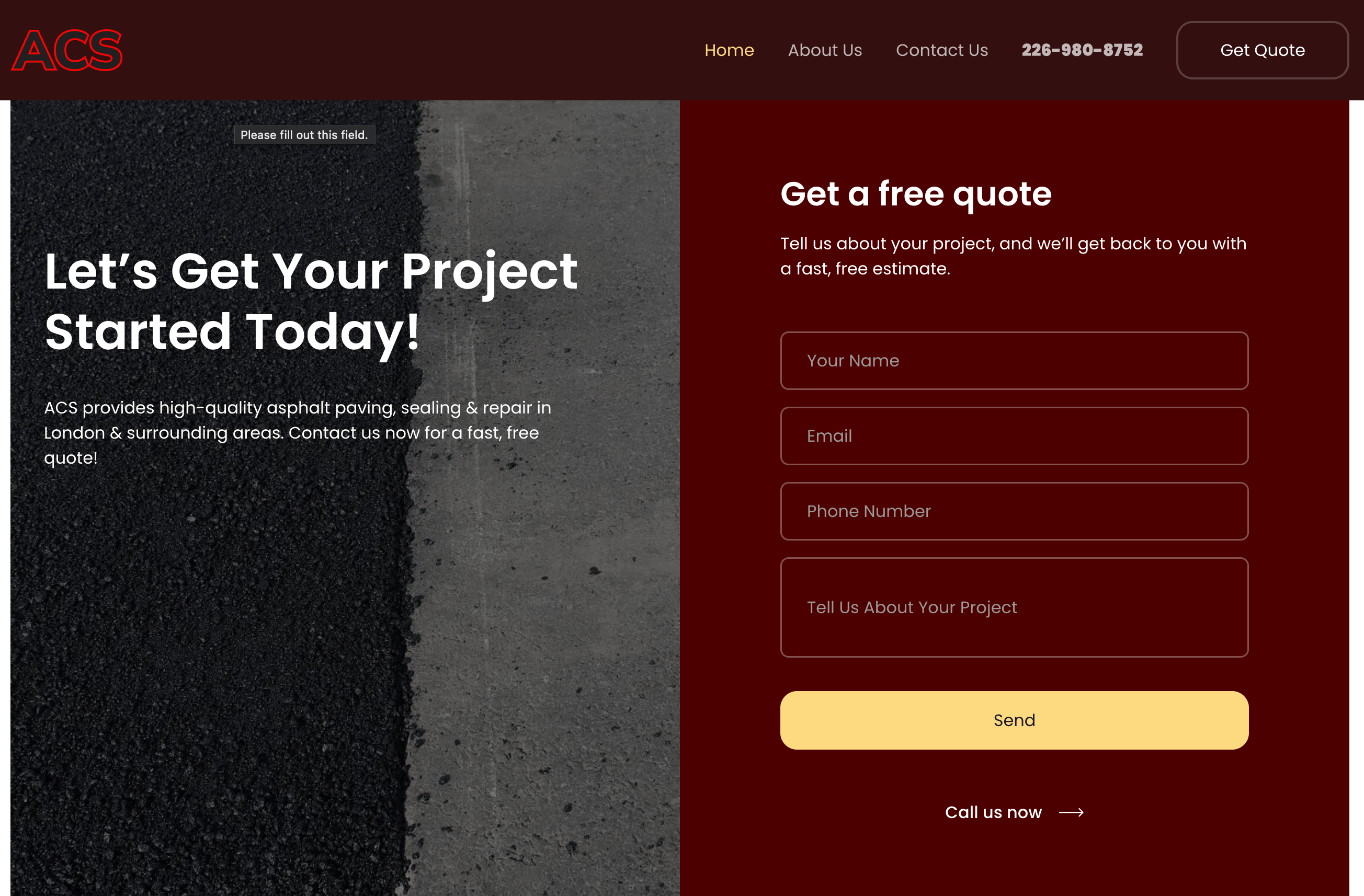 Amigo Contracting Services screenshot 2
