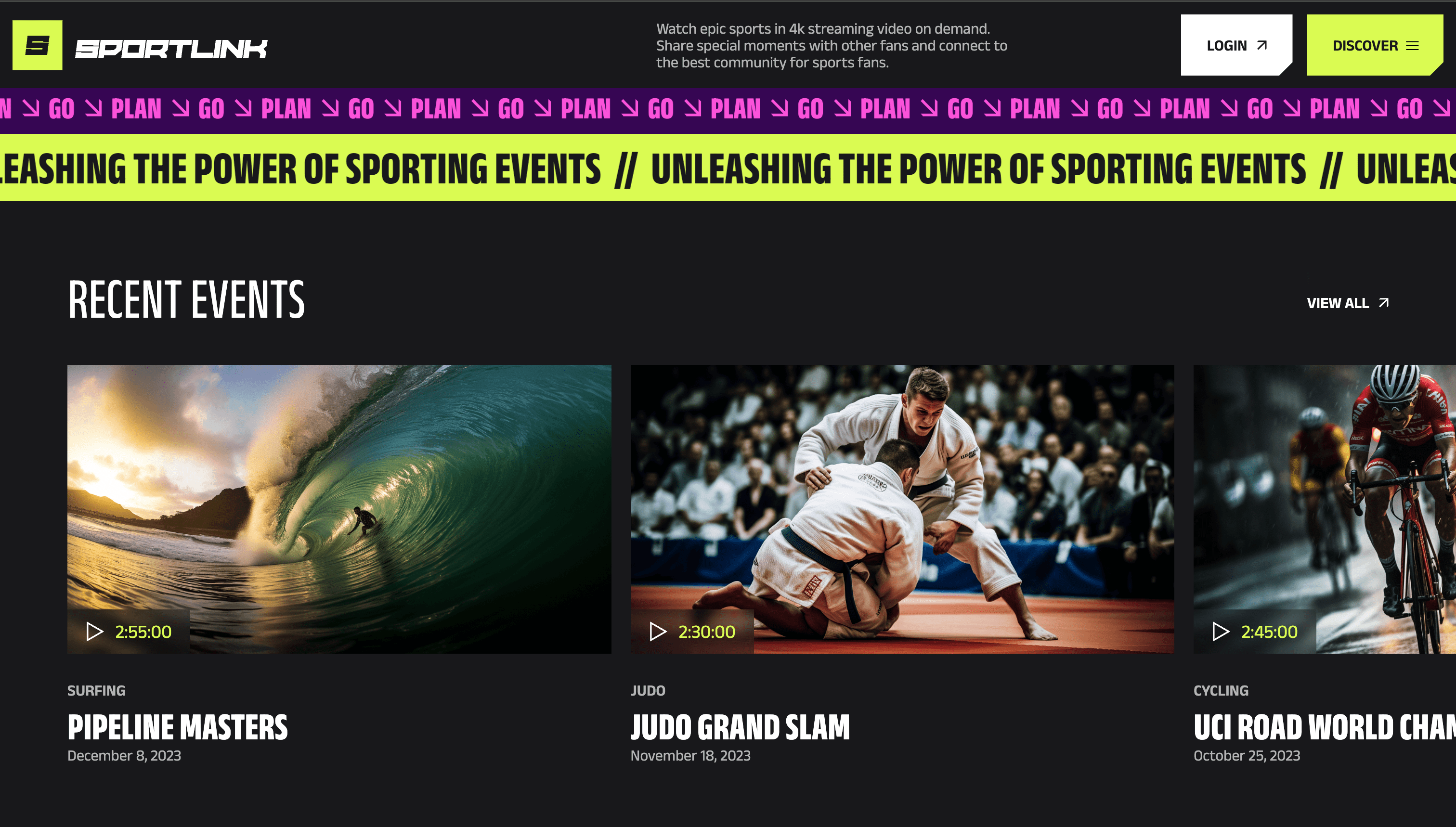 Sportlink Events screenshot 3