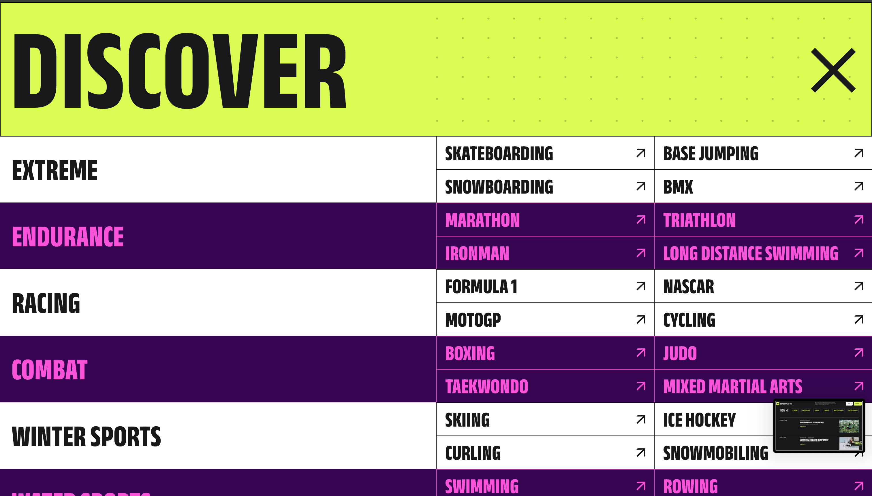 Sportlink Events screenshot 7